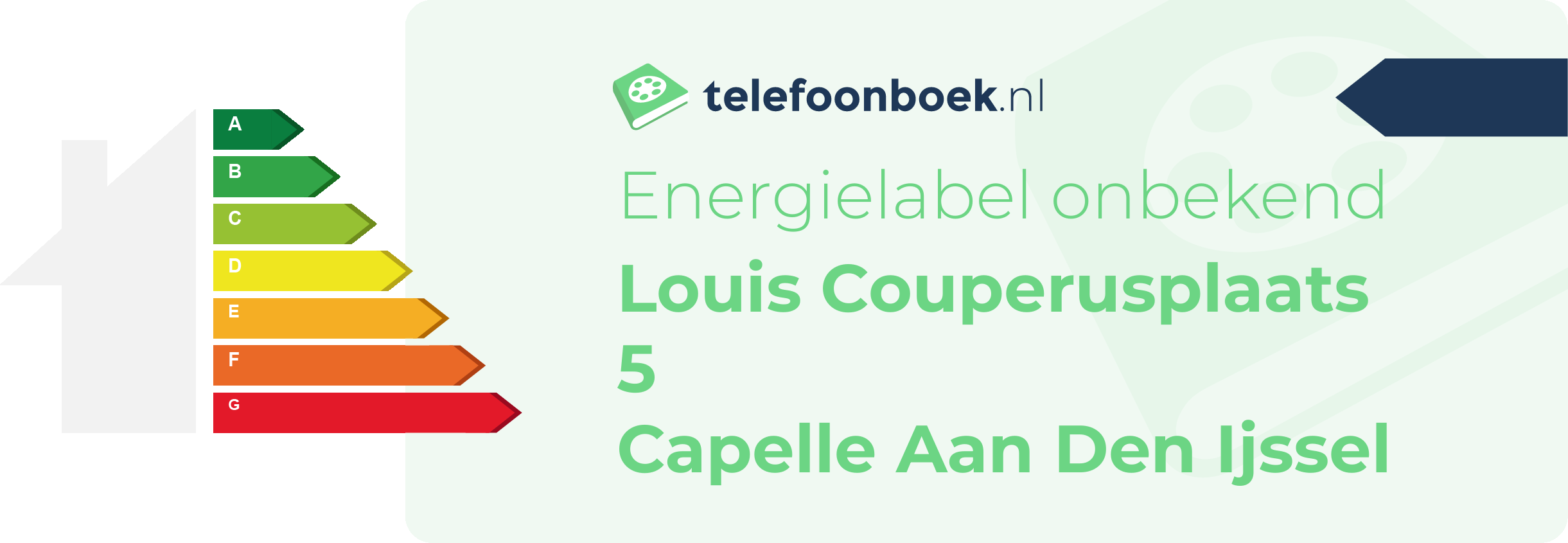 Energielabel Louis Couperusplaats 5 Capelle Aan Den Ijssel