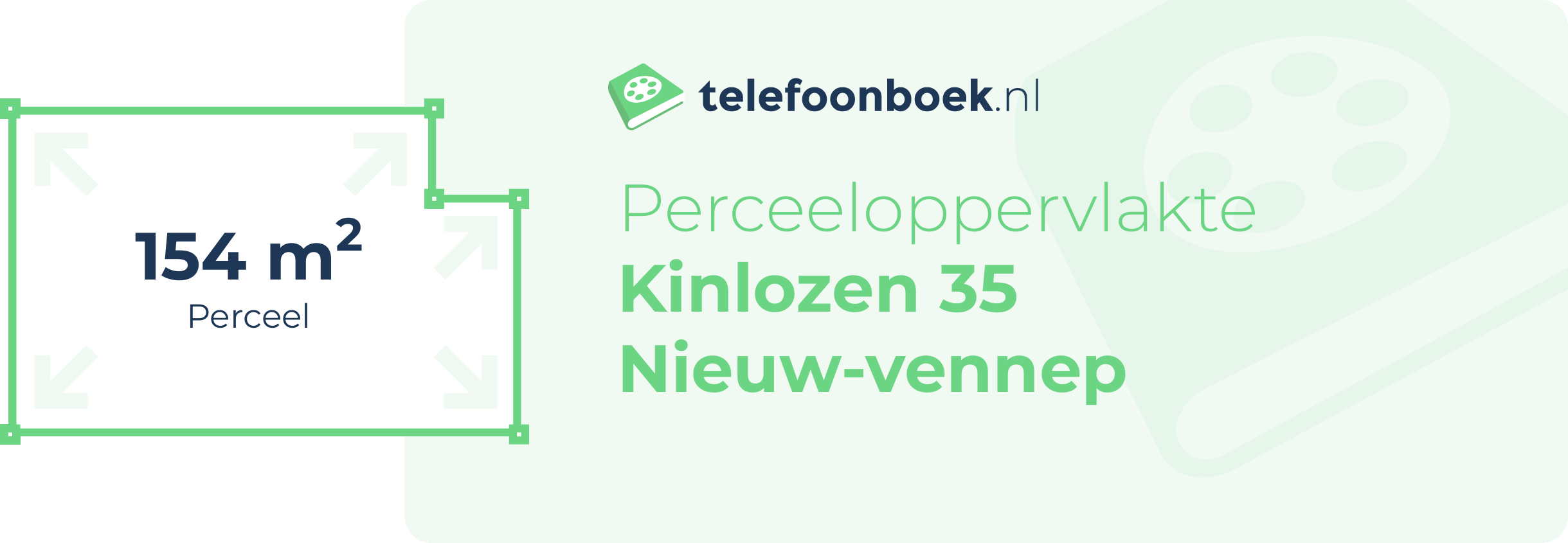 Perceeloppervlakte Kinlozen 35 Nieuw-Vennep