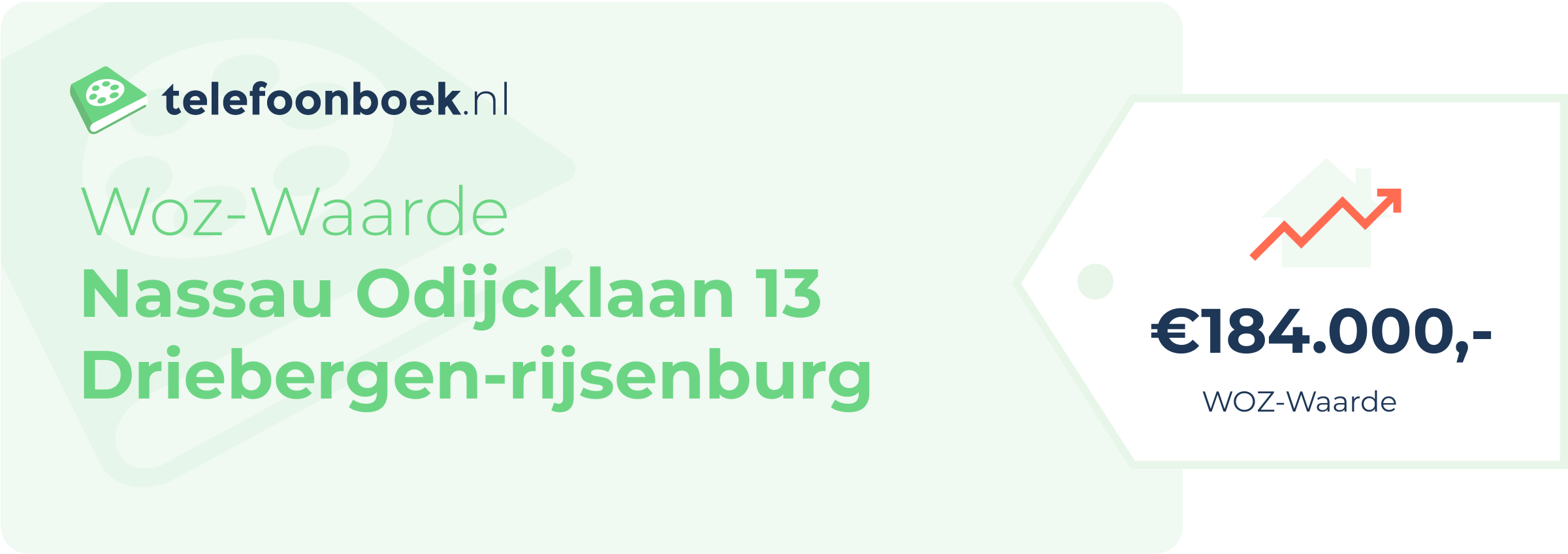 WOZ-waarde Nassau Odijcklaan 13 Driebergen-Rijsenburg
