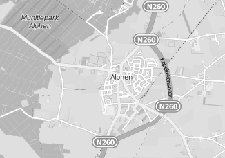 Kaartweergave van Gas water en elektra in Alphen noord brabant