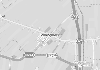Kaartweergave van Transport in Benningbroek