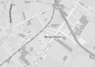 Kaartweergave van Detailhandel in Bergentheim