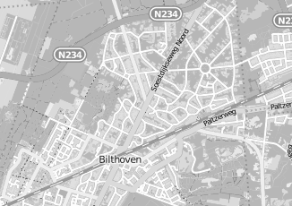 Kaartweergave van Internetdiensten in Bilthoven