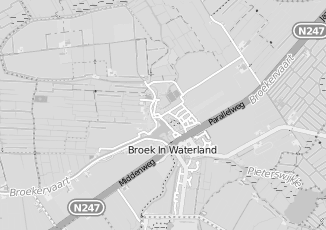 Kaartweergave van Niezink t in Broek in waterland