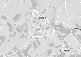 Kaartweergave van Internetdiensten in Buren gelderland