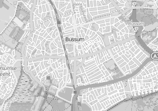 Kaartweergave van Thuiszorg in Bussum