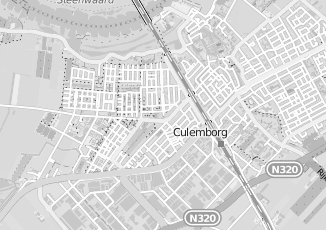 Kaartweergave van Verhuur woonruimte in Culemborg