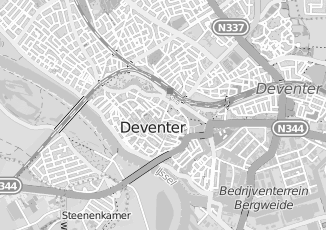 Kaartweergave van Dienstverlening in Deventer