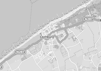 Kaartweergave van Verhuur woonruimte in Domburg