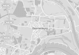 Kaartweergave van Dagbesteding in Doornenburg