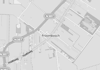 Kaartweergave van Bouwmarkt in Froombosch