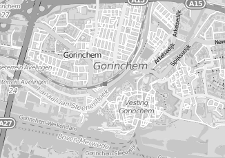 Kaartweergave van Vervoer in Gorinchem