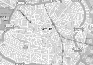Kaartweergave van Internet in Hilversum