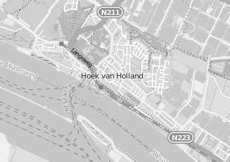 Kaartweergave van Woningen in Hoek van holland