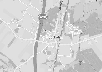 Kaartweergave van Loonbedrijven in Hooghalen