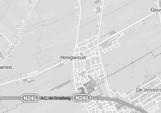Kaartweergave van Gemeentehuis in Hoogwoud