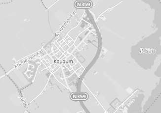Kaartweergave van Verzekeringen in Koudum