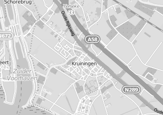 Kaartweergave van Internetdiensten in Kruiningen
