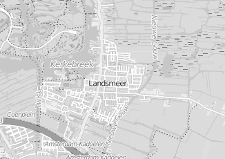 Kaartweergave van Tuin en landschap in Landsmeer