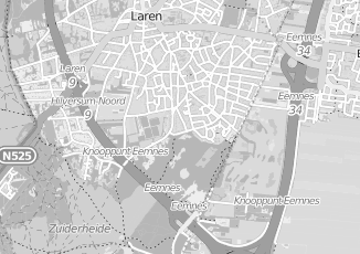 Kaartweergave van Internetdiensten in Laren noord holland