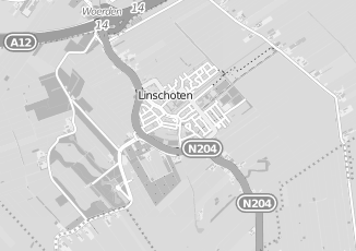 Kaartweergave van Reclamebureau in Linschoten