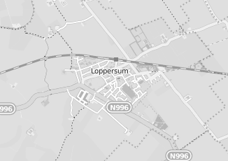 Kaartweergave van M bosman in Loppersum