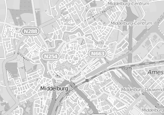 Kaartweergave van Toeristische informatie in Middelburg