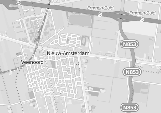 Kaartweergave van Henk de vries in Nieuw amsterdam