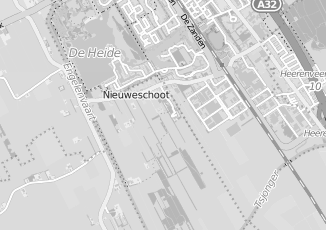 Kaartweergave van Hager bv in Nieuweschoot