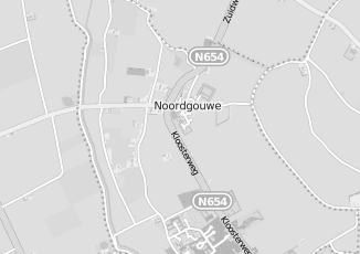 Kaartweergave van H van der wekken in Noordgouwe