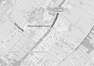 Kaartweergave van Van alphen in Noordwijkerhout