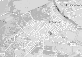 Kaartweergave van Utiliteitsbouw in Oostvoorne