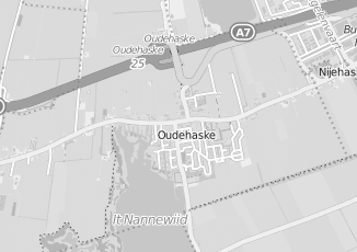 Kaartweergave van Loonbedrijven in Oudehaske