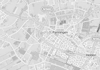 Kaartweergave van Tuinders bedrijf in Panningen
