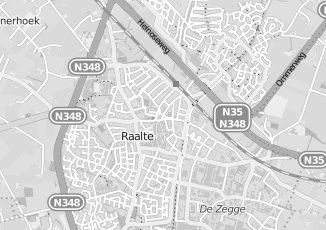 Kaartweergave van Hoogeboom transport in Raalte