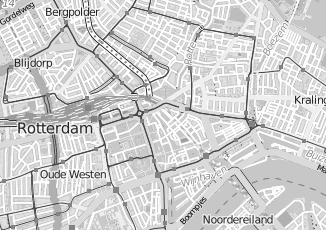 Kaartweergave van Internetsites in Rotterdam