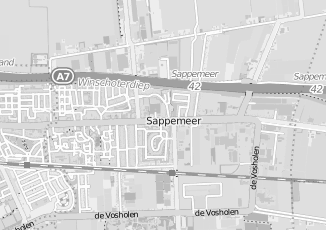 Kaartweergave van Dierenwinkel in Sappemeer