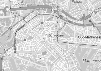 Kaartweergave van Stukadoor in Schiedam