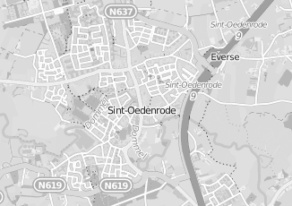Kaartweergave van Projectontwikkeling in Sint oedenrode