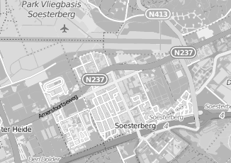 Kaartweergave van Verhuur woonruimte in Soesterberg