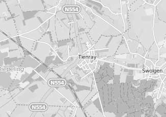 Kaartweergave van Vergeldt in Tienray