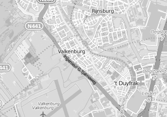 Kaartweergave van Tuin en landschap in Valkenburg zuid holland