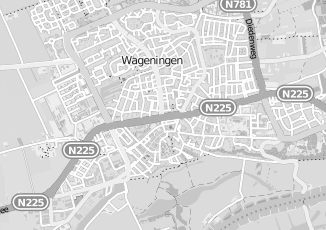 Kaartweergave van Folders in Wageningen