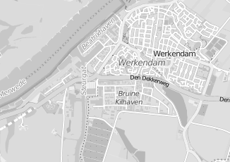 Kaartweergave van Groothandel in Werkendam