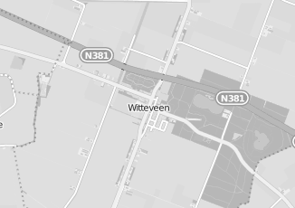 Kaartweergave van Openbaar vervoer in Witteveen