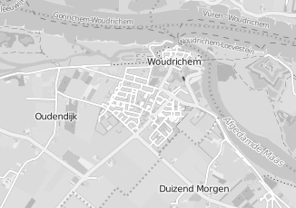 Kaartweergave van Zuivelindustrie in Woudrichem