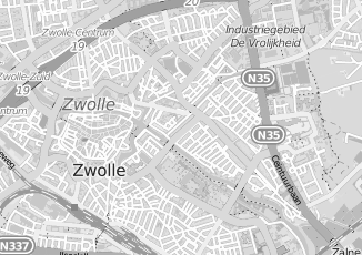 Kaartweergave van Metaal in Zwolle